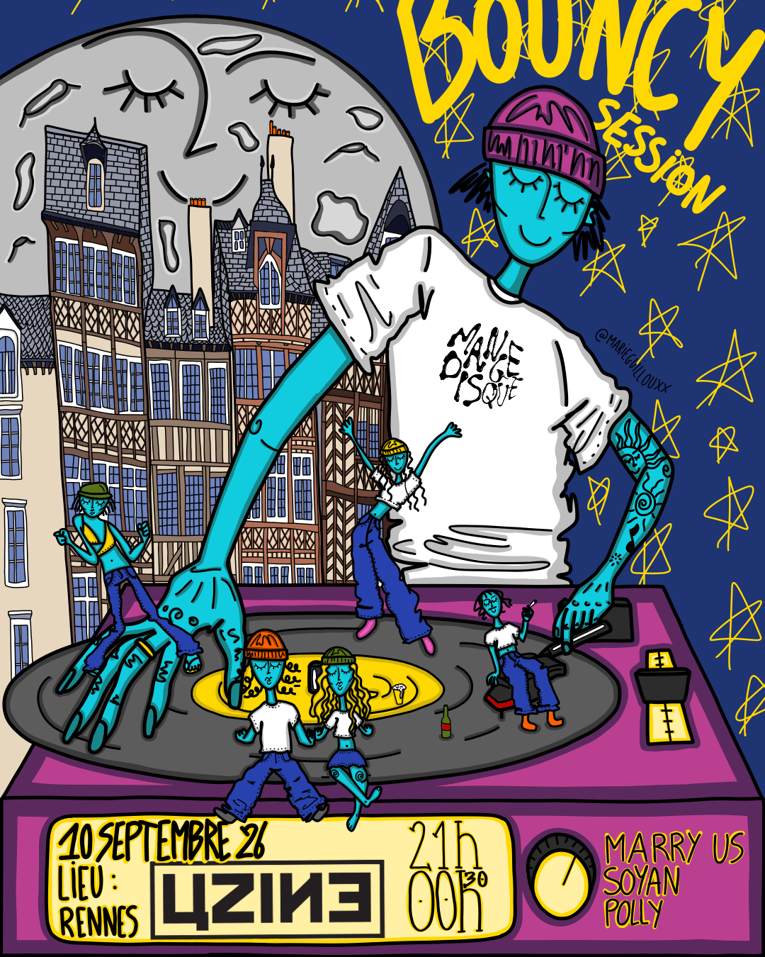 Mange Disque X Uzine Bounce Cession #1