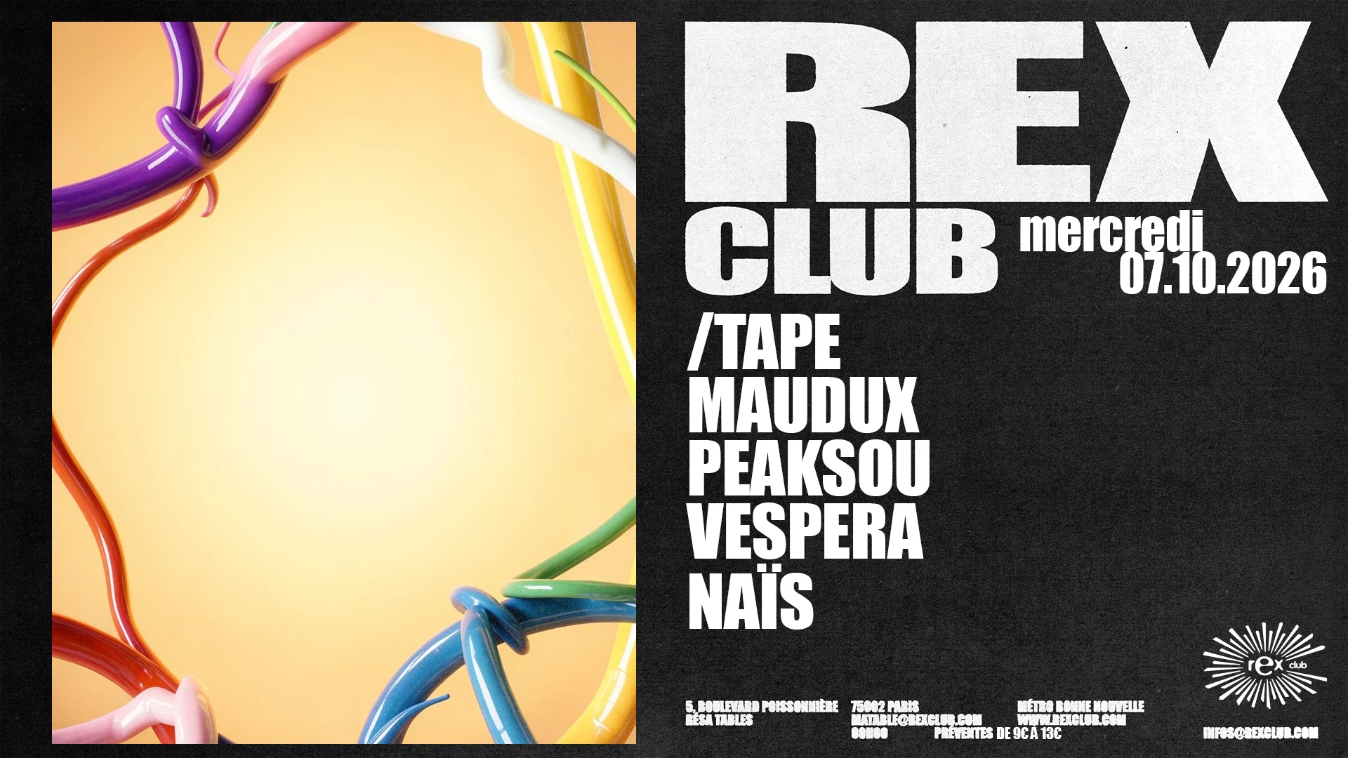 Tape: Maudux, Peaksou, Vespera, Naïs
