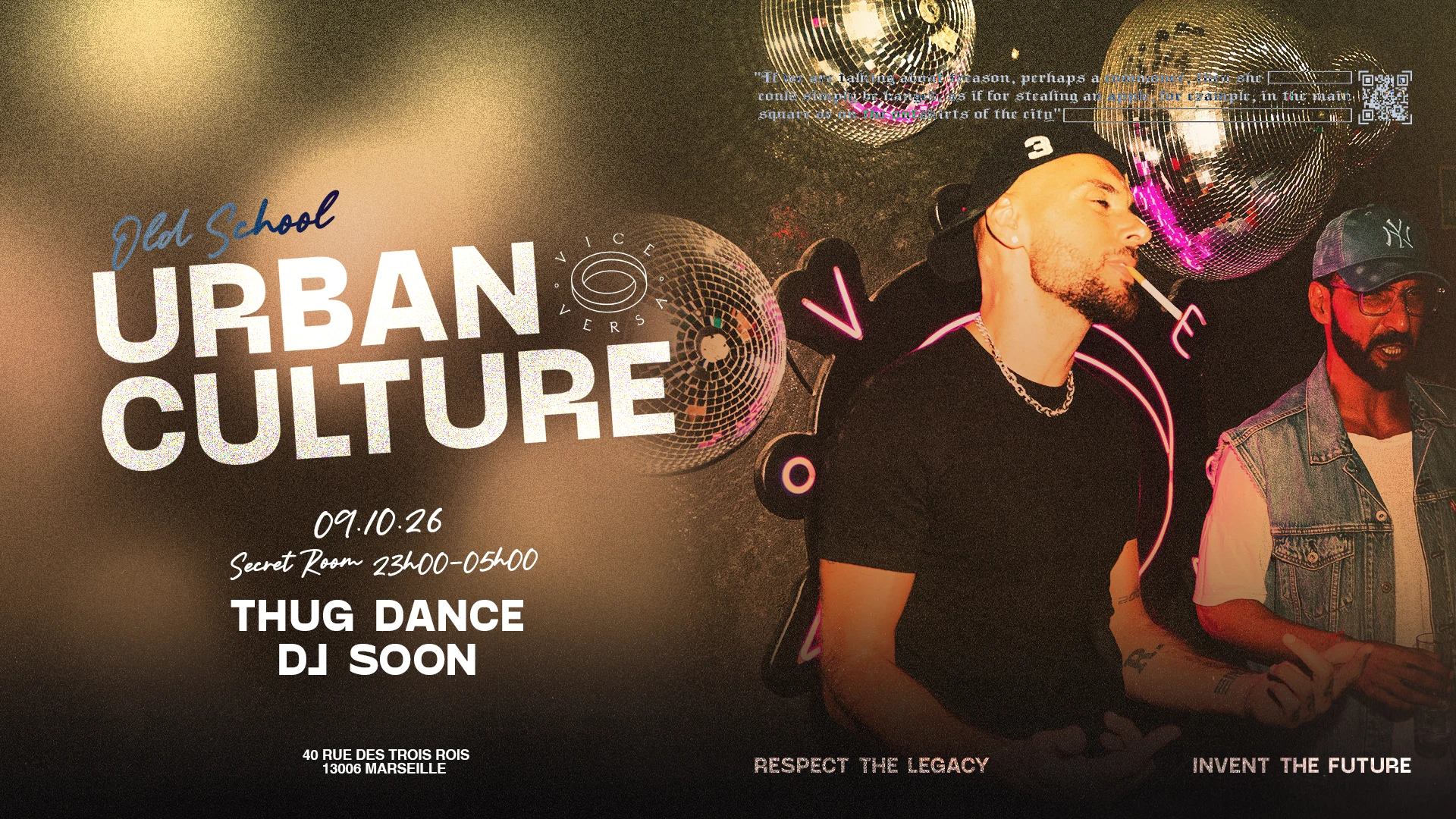 Urban Culture : Thug Dance + Dj Soon