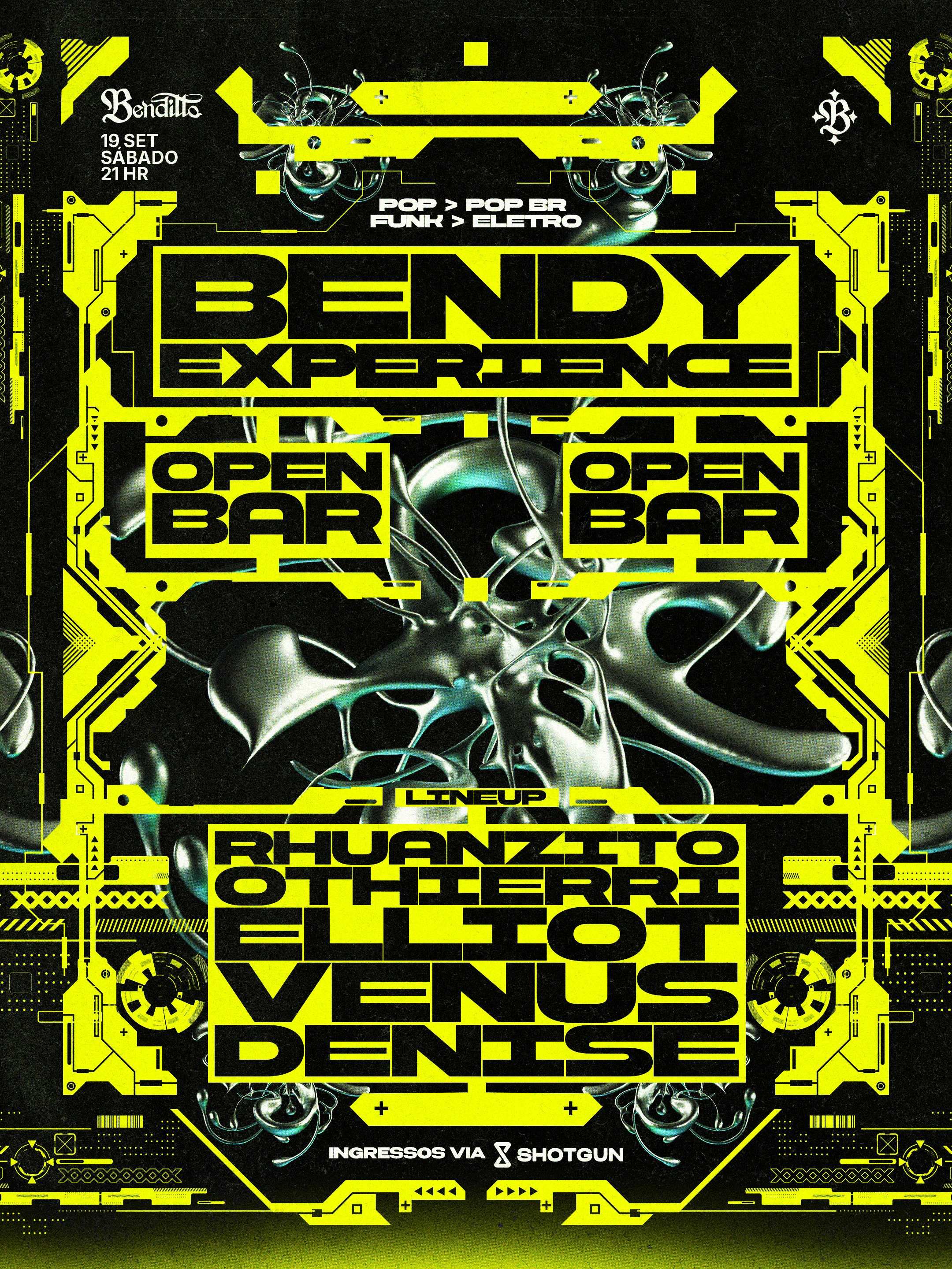 Bendy Experience | Open Bar