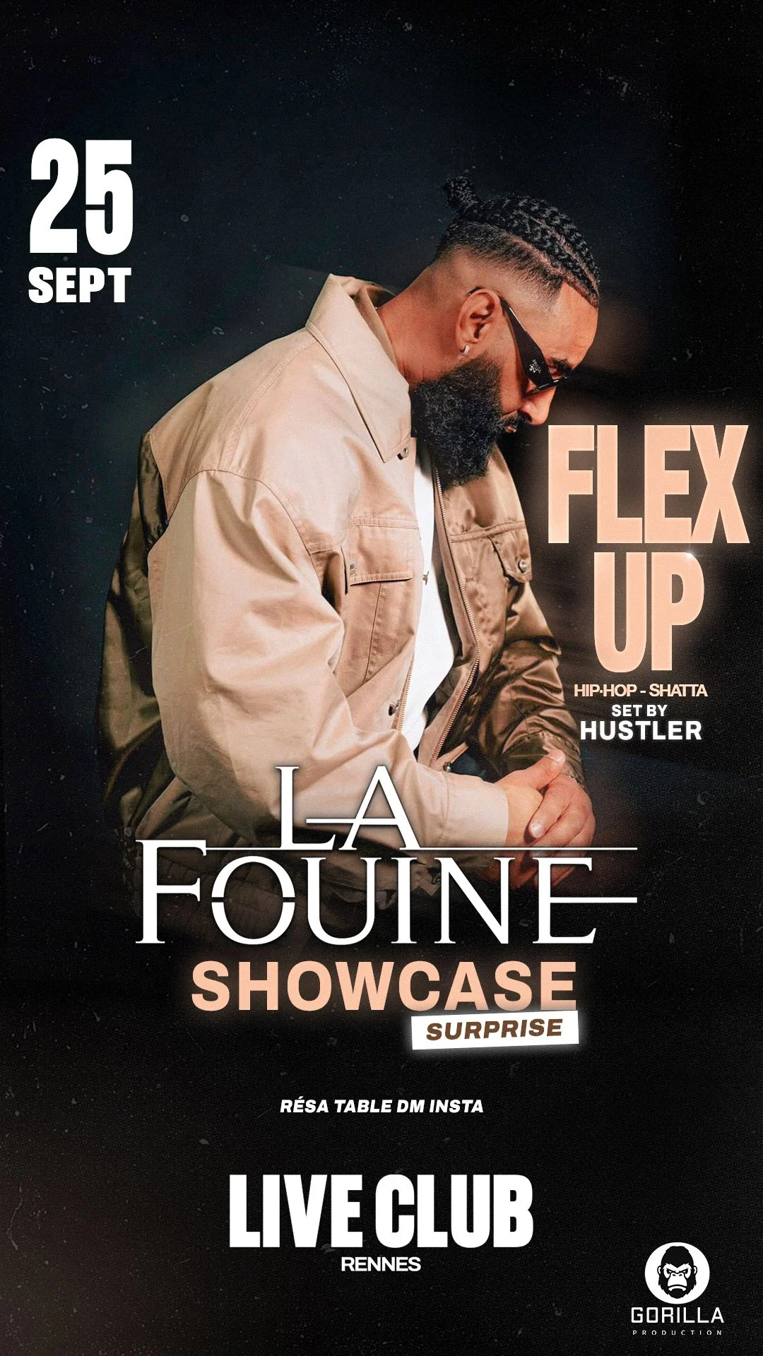 Flex Up : Showcase La Fouine - Hustler (R2) & Cayz'm (R1)