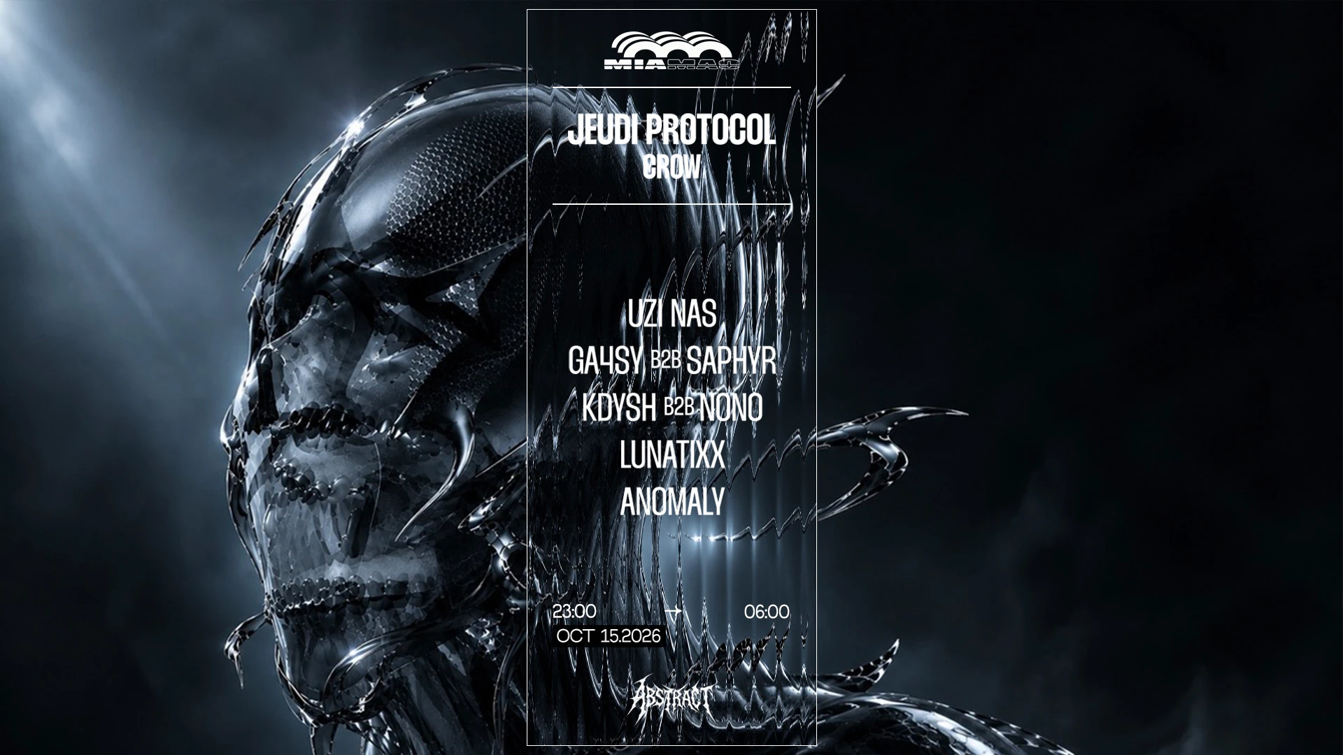Jeudi Protocol : Uzi Nas, Saphyr B2b Ga4sy, Lunatixx &More