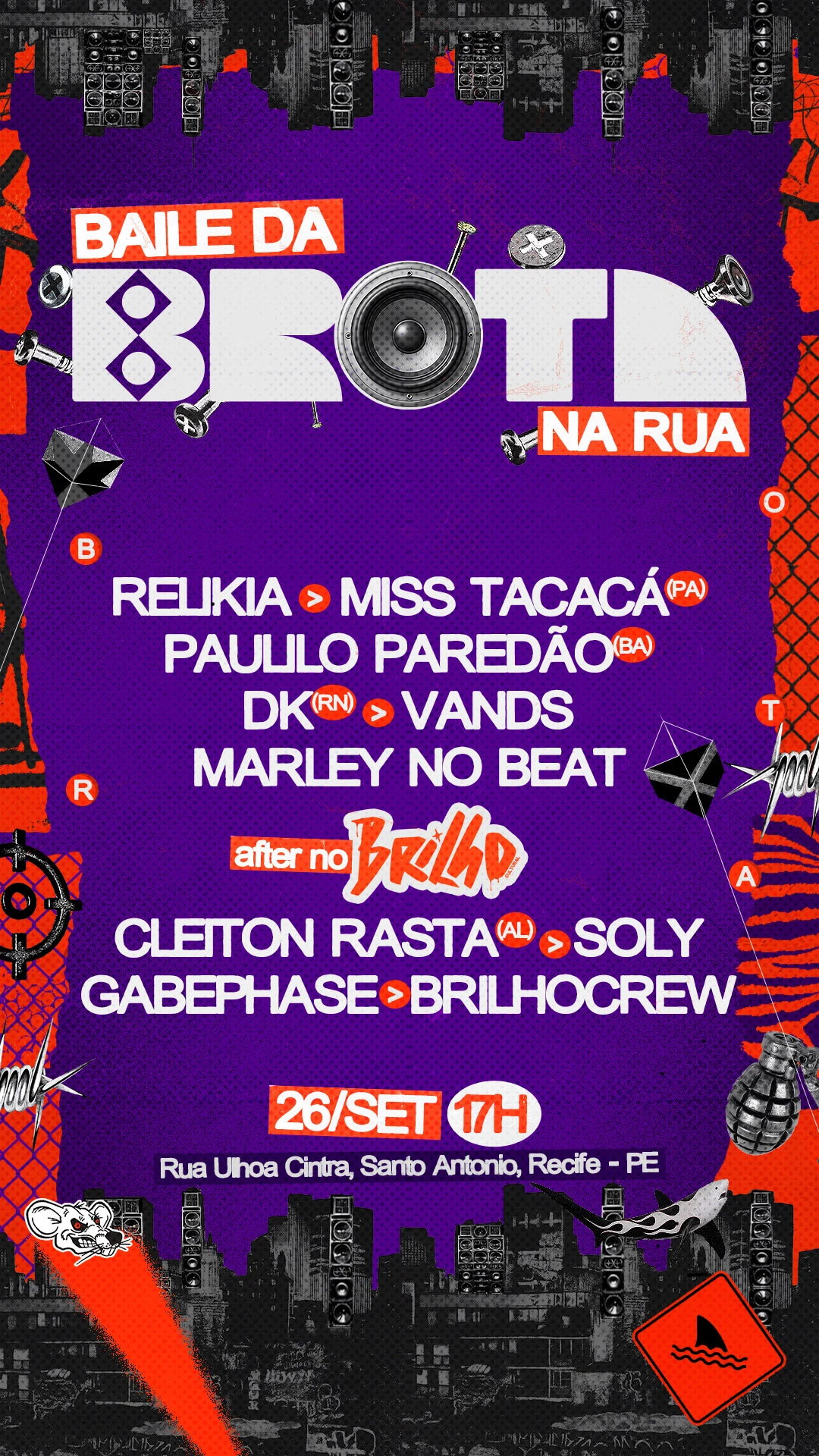 Baile Da Brota Na Rua + After No Brilho