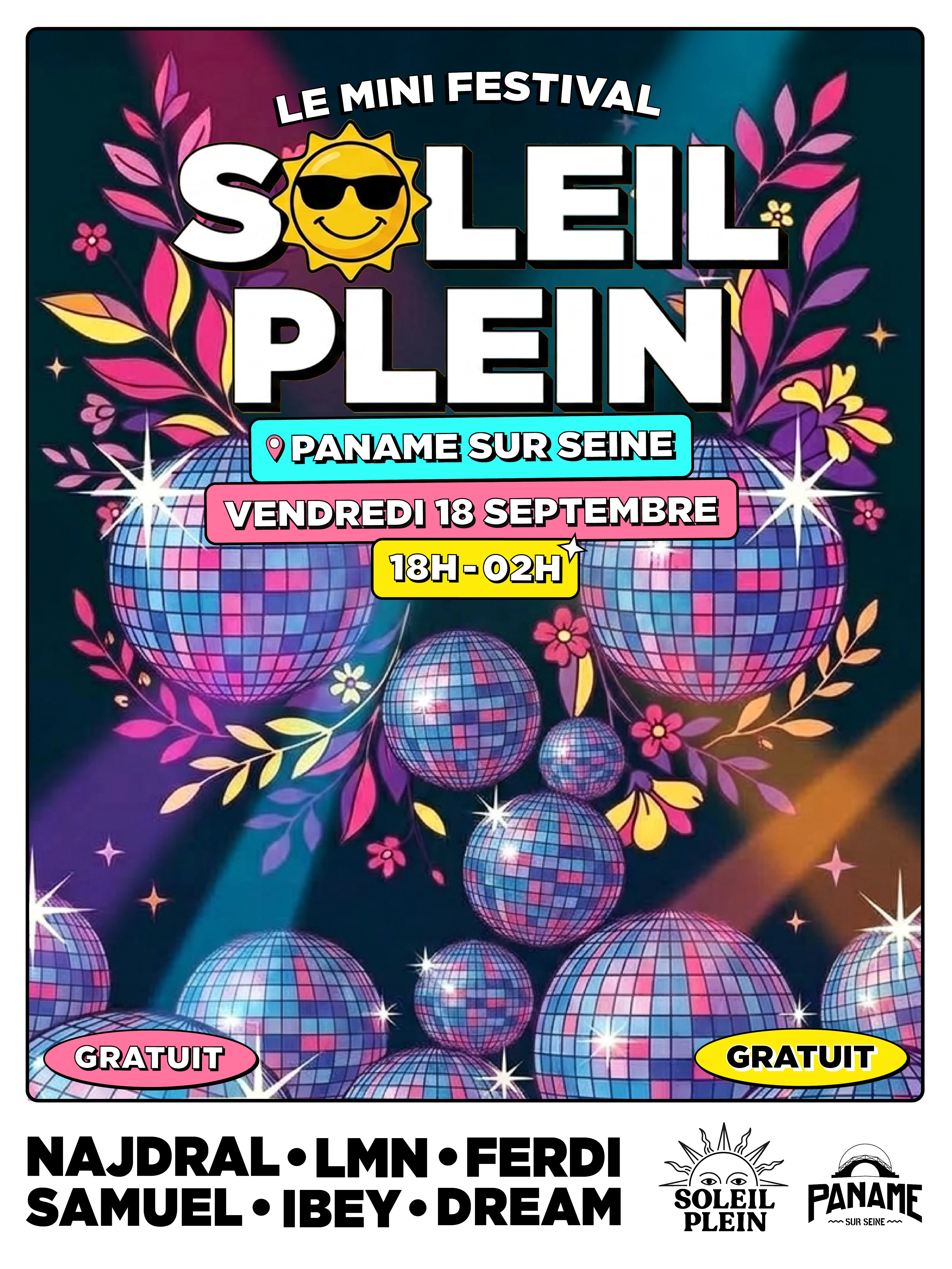 Mini Festival Soleil Plein : Lmn, Ibey, Ferdi & More
