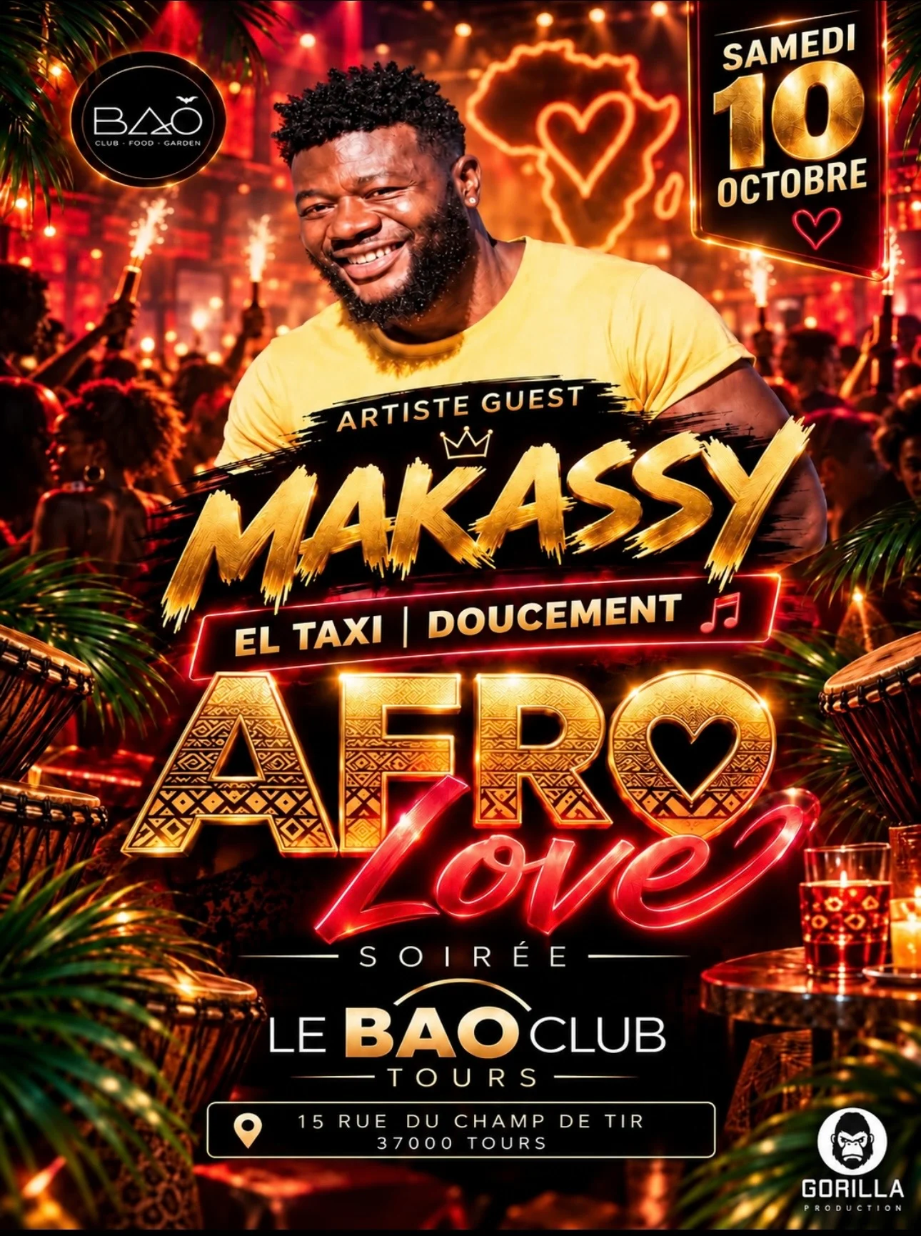 Soirée Afrolove Makassy Show Case