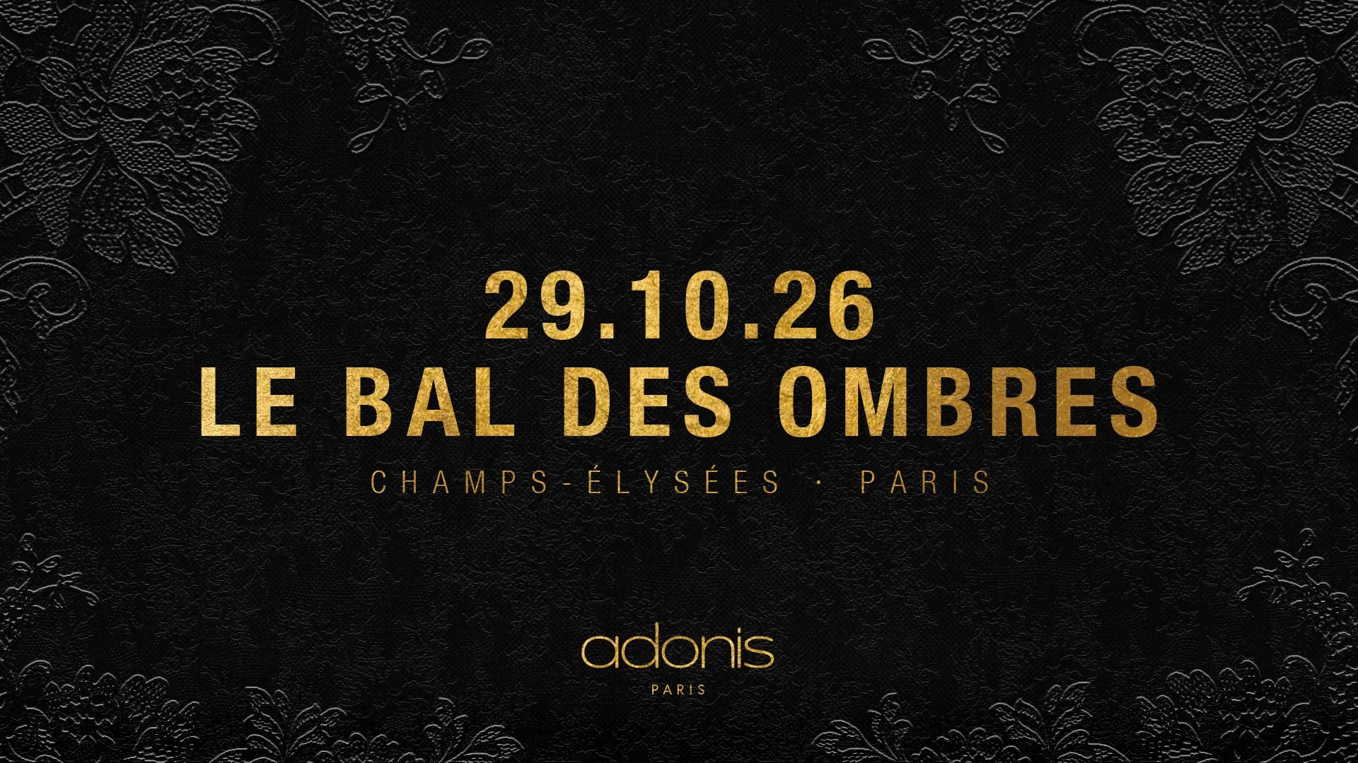 Adonis Acte III - Le Bal Des Ombres