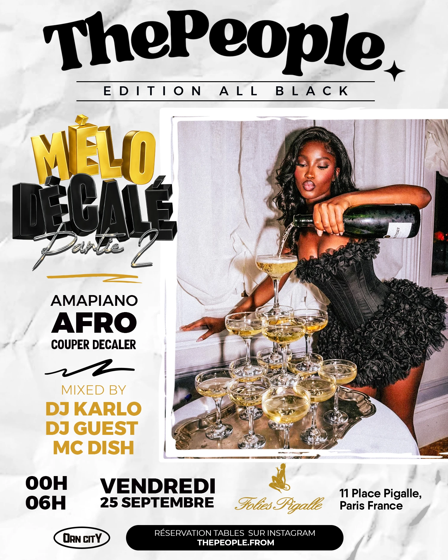 The People X Orncity Mélo Décalé : Part 2  Édition All Black