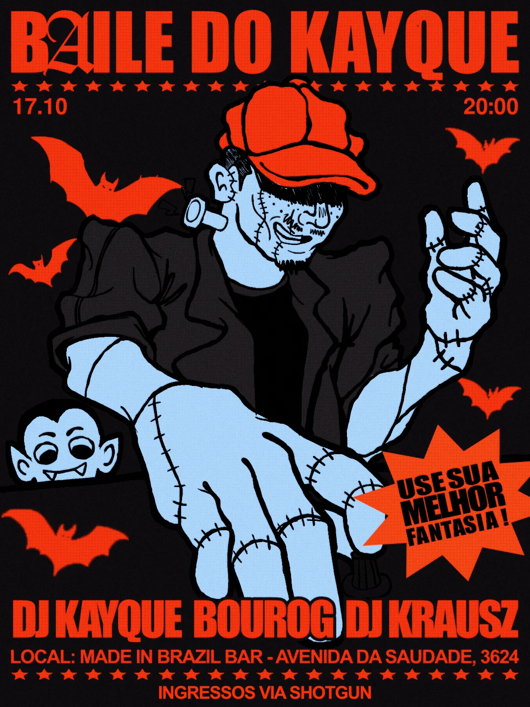 Baile Do Kayque - Edição De Halloween 🎃