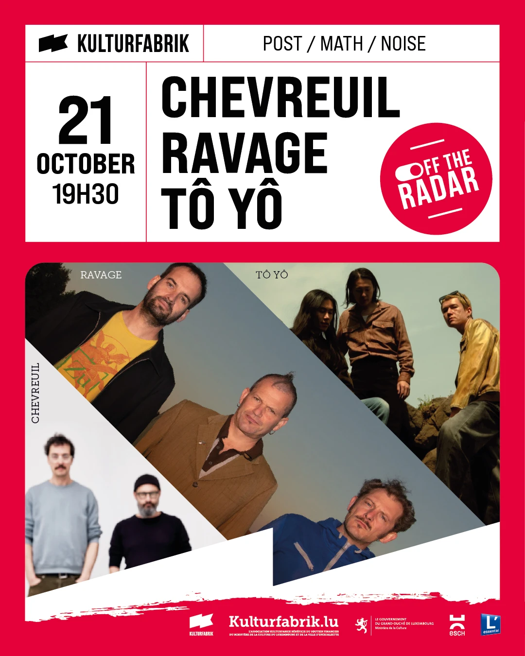 Off The Radar #5 : Chevreuil / Ravage / Tô Yô