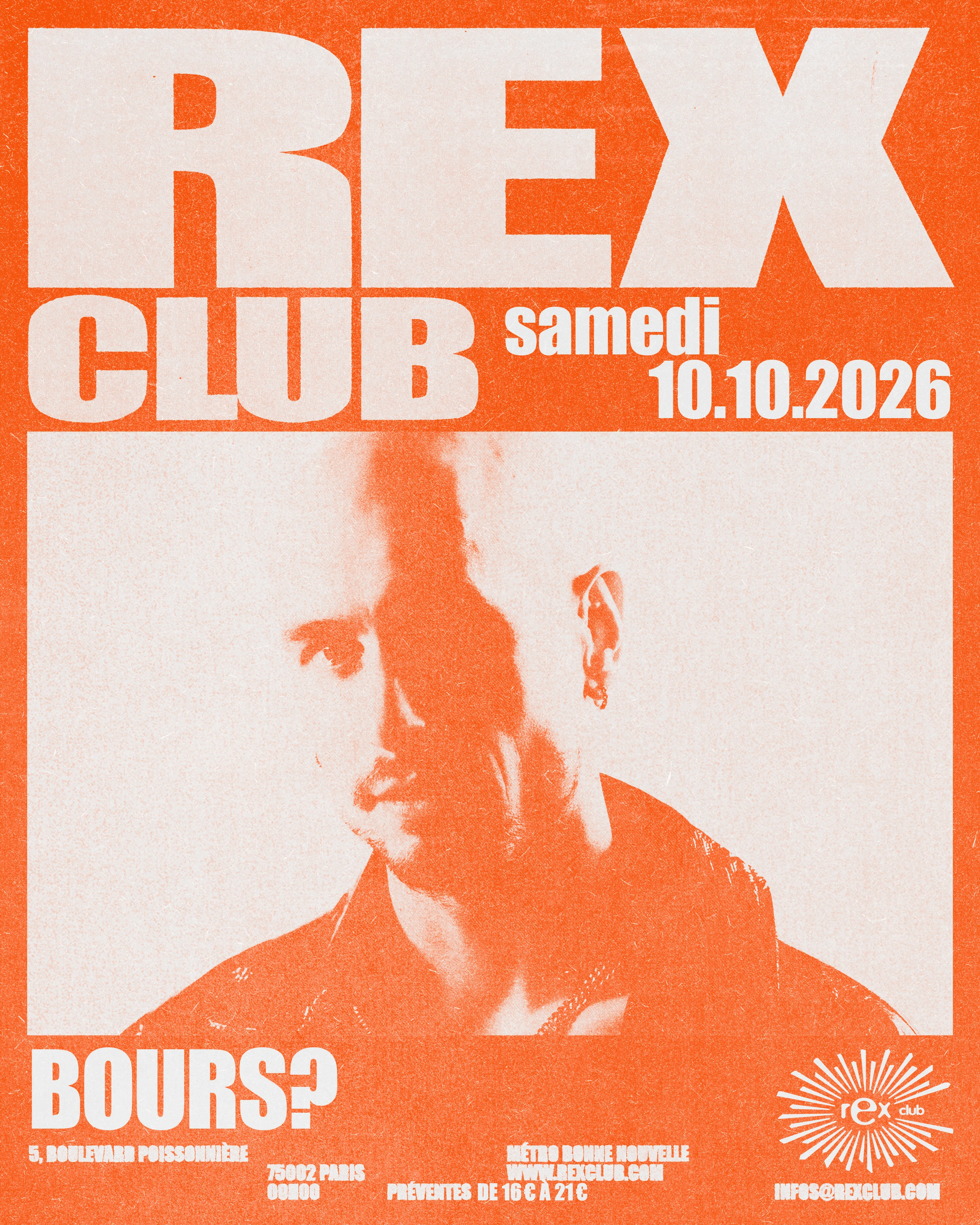 Rex Club Presents : Bours? All Night Long
