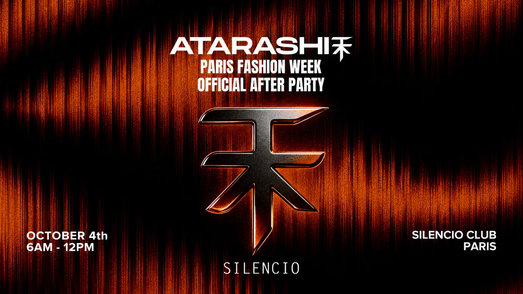 Atarashi Pfw Official After Party