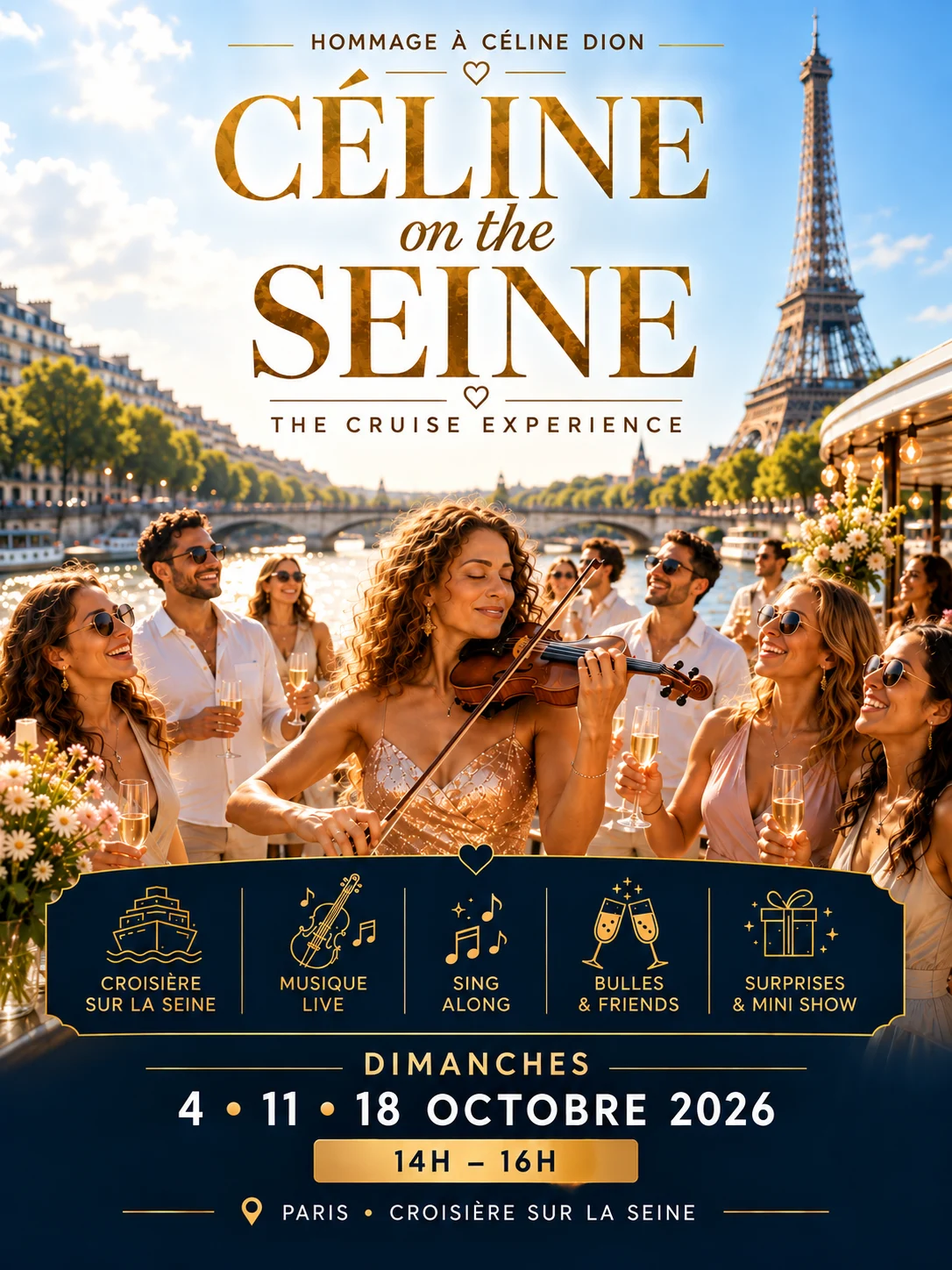 Celine On The Seine - Dimanche 18 Octobre