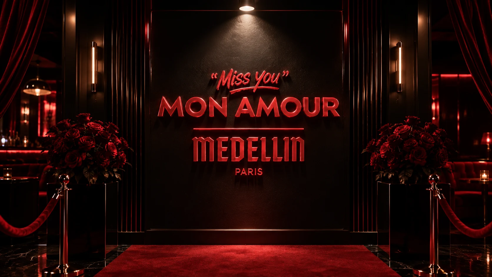 Miss You Mon Amour @ Medellin Paris - Dimanche 20 Déc.
