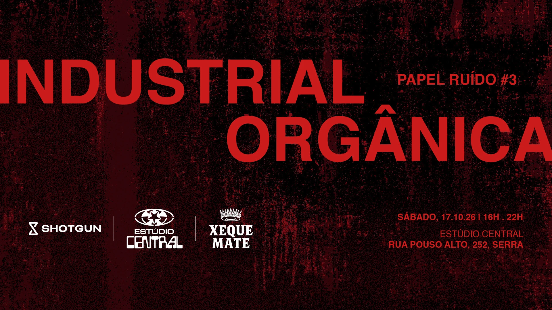 Papel Ruído #3 - Industrial Orgânica