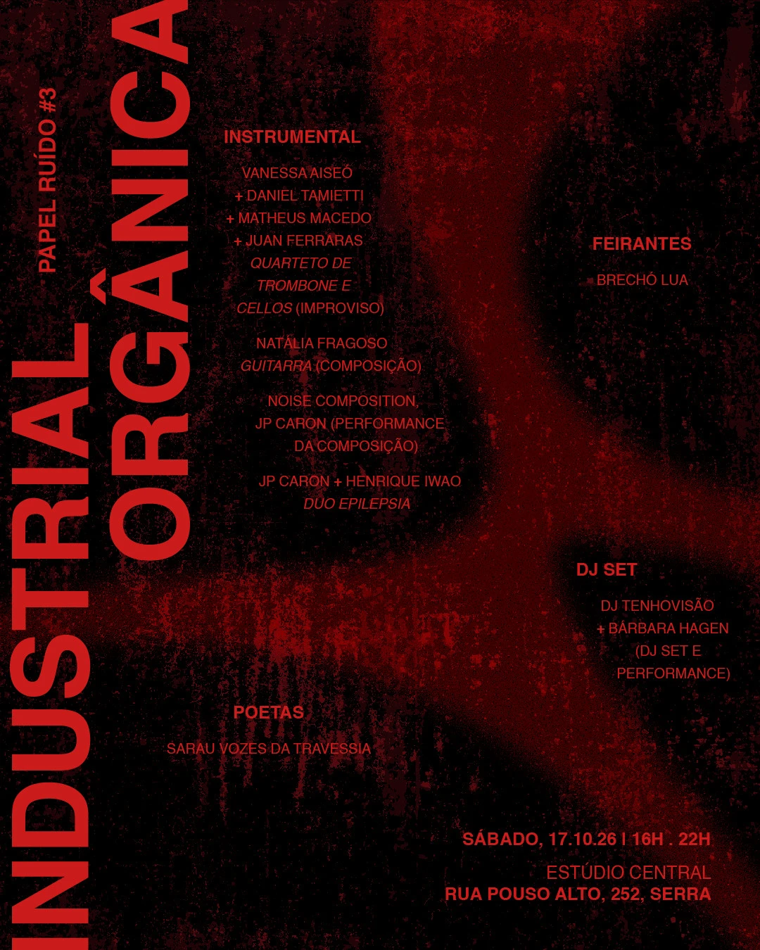 Papel Ruído #3 - Industrial Orgânica