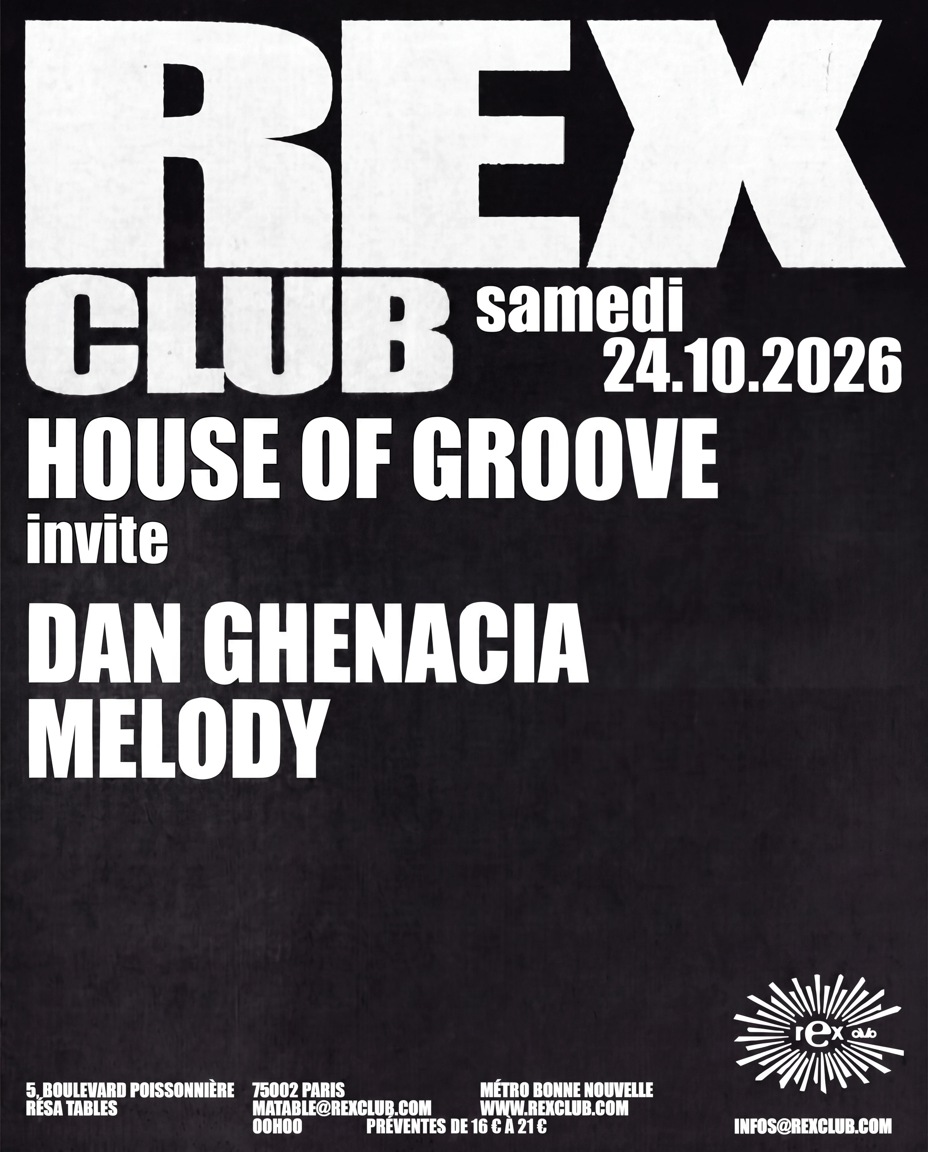 House Of Groove Invite: Dan Ghenacia, Melody