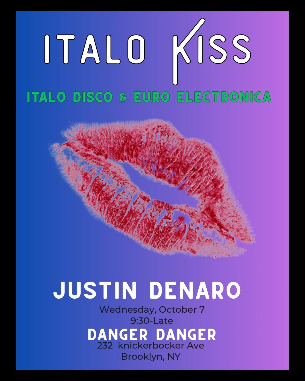 Italo Kiss: Italo Disco And Euro Electronica
