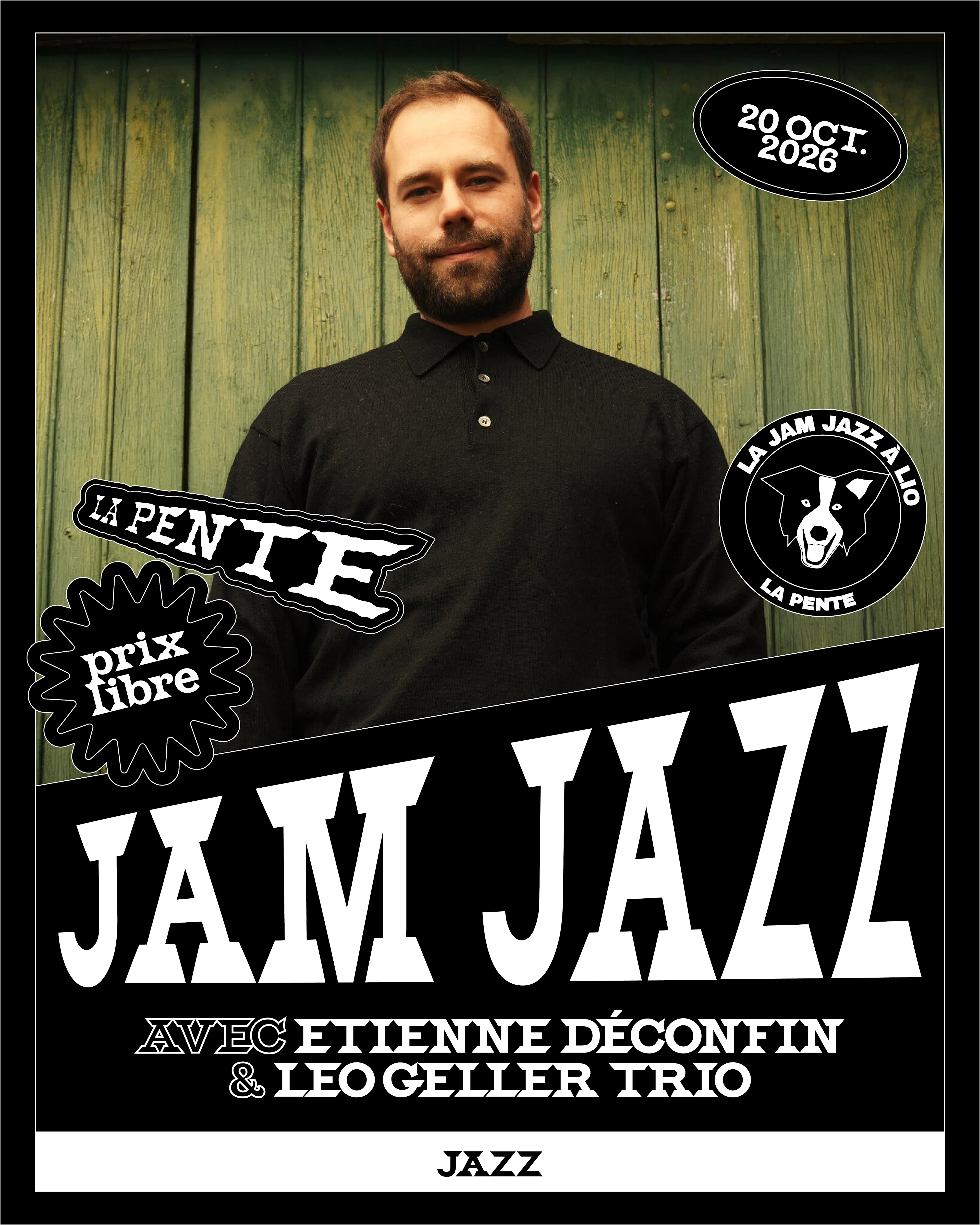 Jam Jazz À Lio #22 Avec Etienne Déconfin & Léo Geller Trio