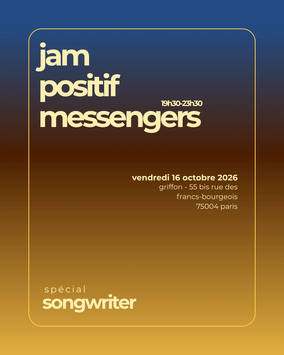 Jam Positif Messengers