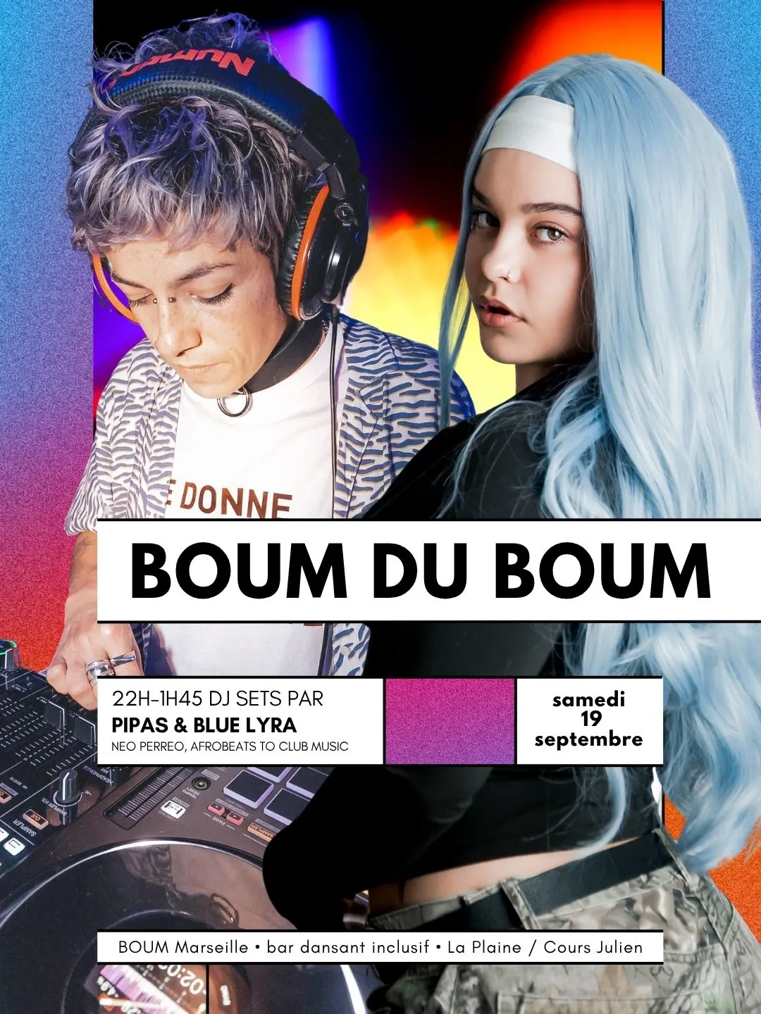 Boum Du Boum - Dj Sets By Pipas & Blue Lyra