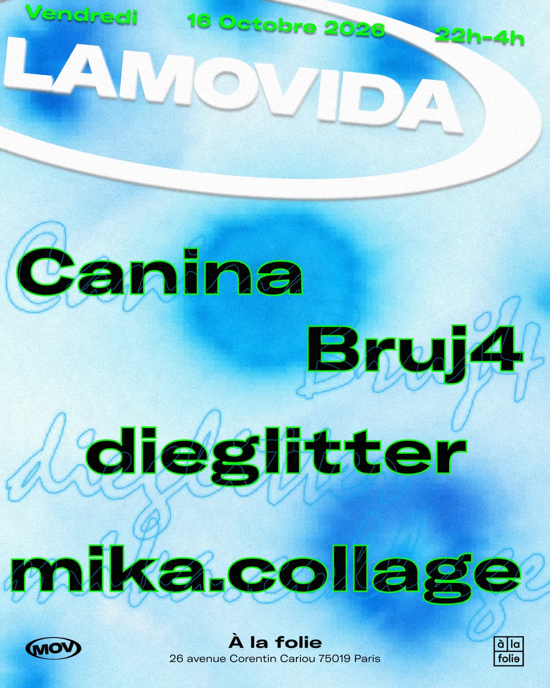 Lamovida X A La Folie