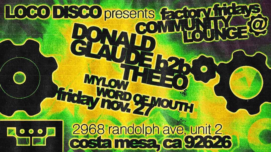 Loco Disco Presents Donald Glaude B2b Theeo