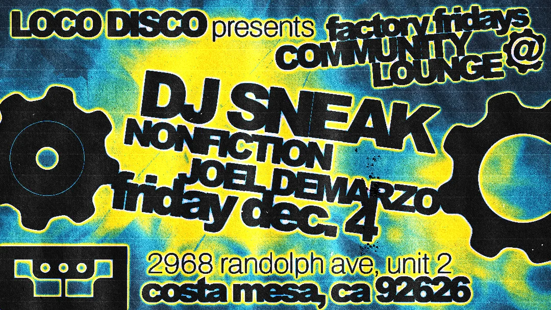 Loco Disco Presents Dj Sneak