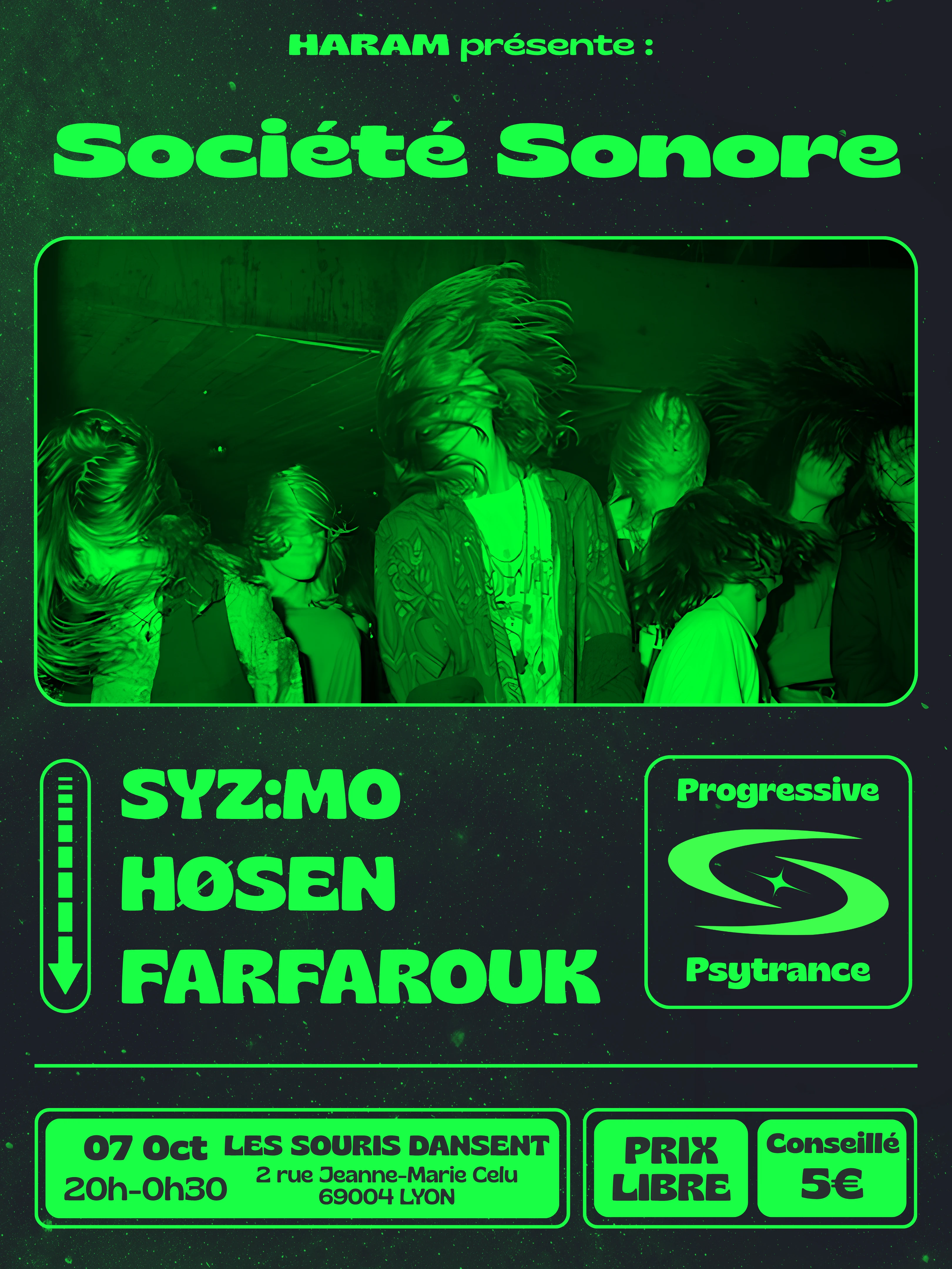 Société Sonore #2 : Farfarouk, Høsen, Syz:Mo