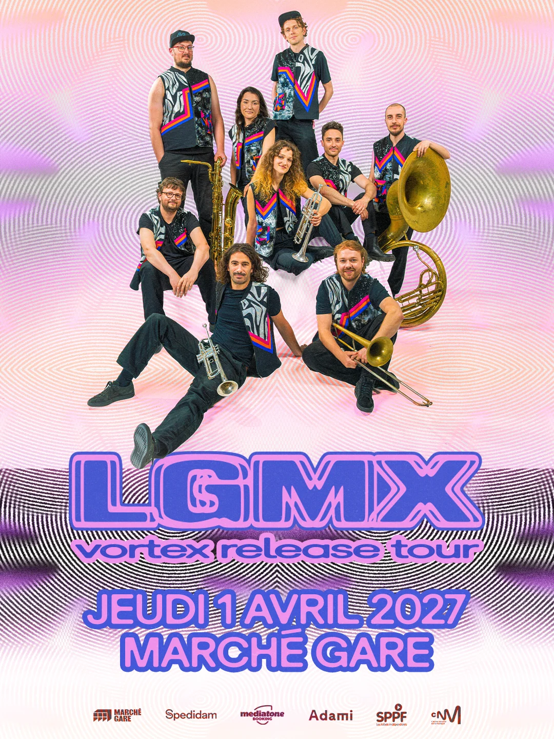 Lgmx (+ 1ère  Partie) @Marché Gare - 01/04/2027