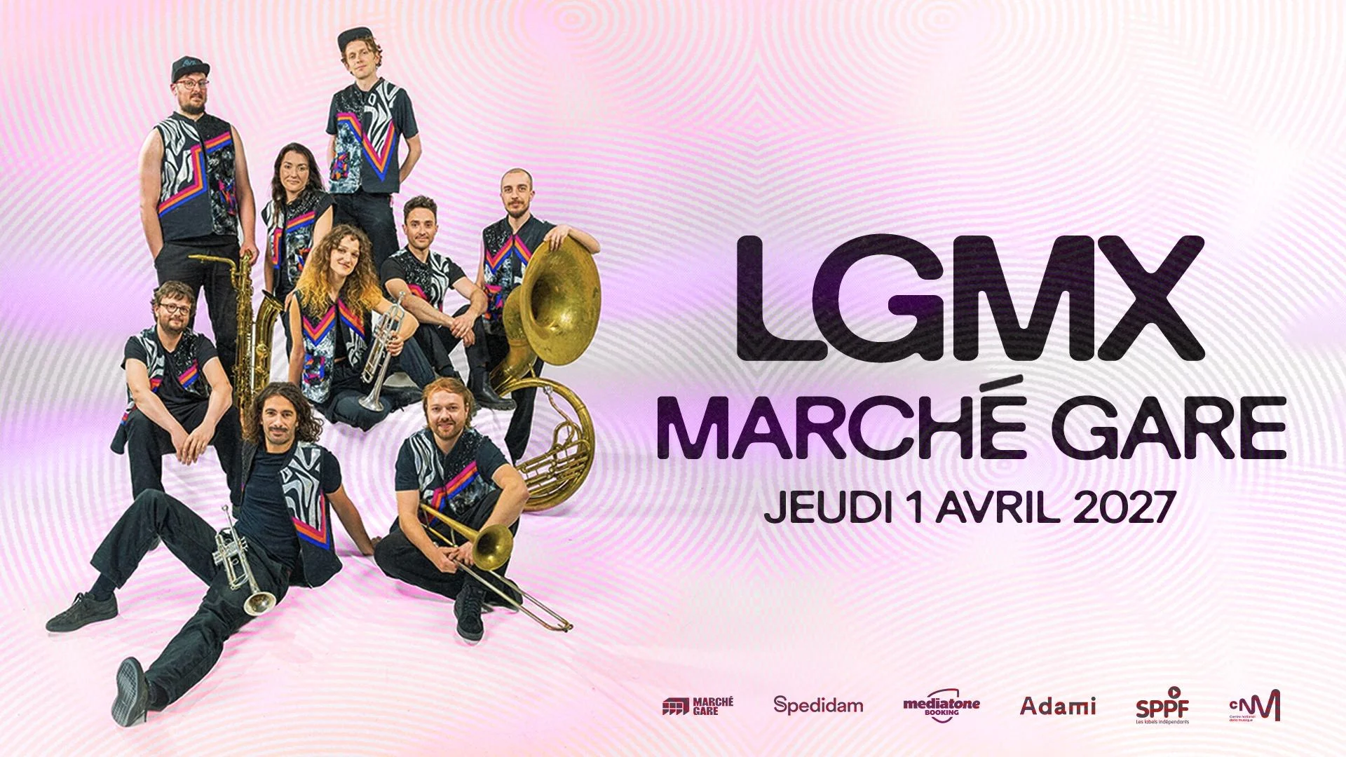 Lgmx (+ 1ère  Partie) @Marché Gare - 01/04/2027