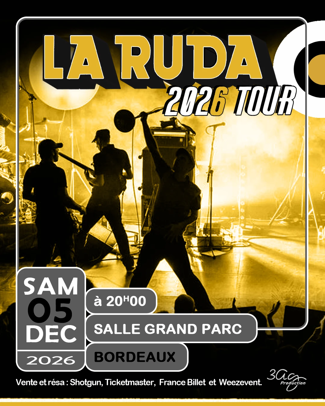 La Ruda + Resaka Sonora - Bordeaux