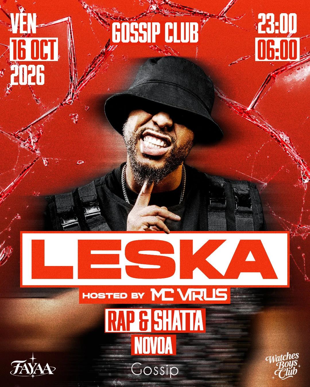 Dj Leska At Gossip Vitré - Ven 16 Octobre