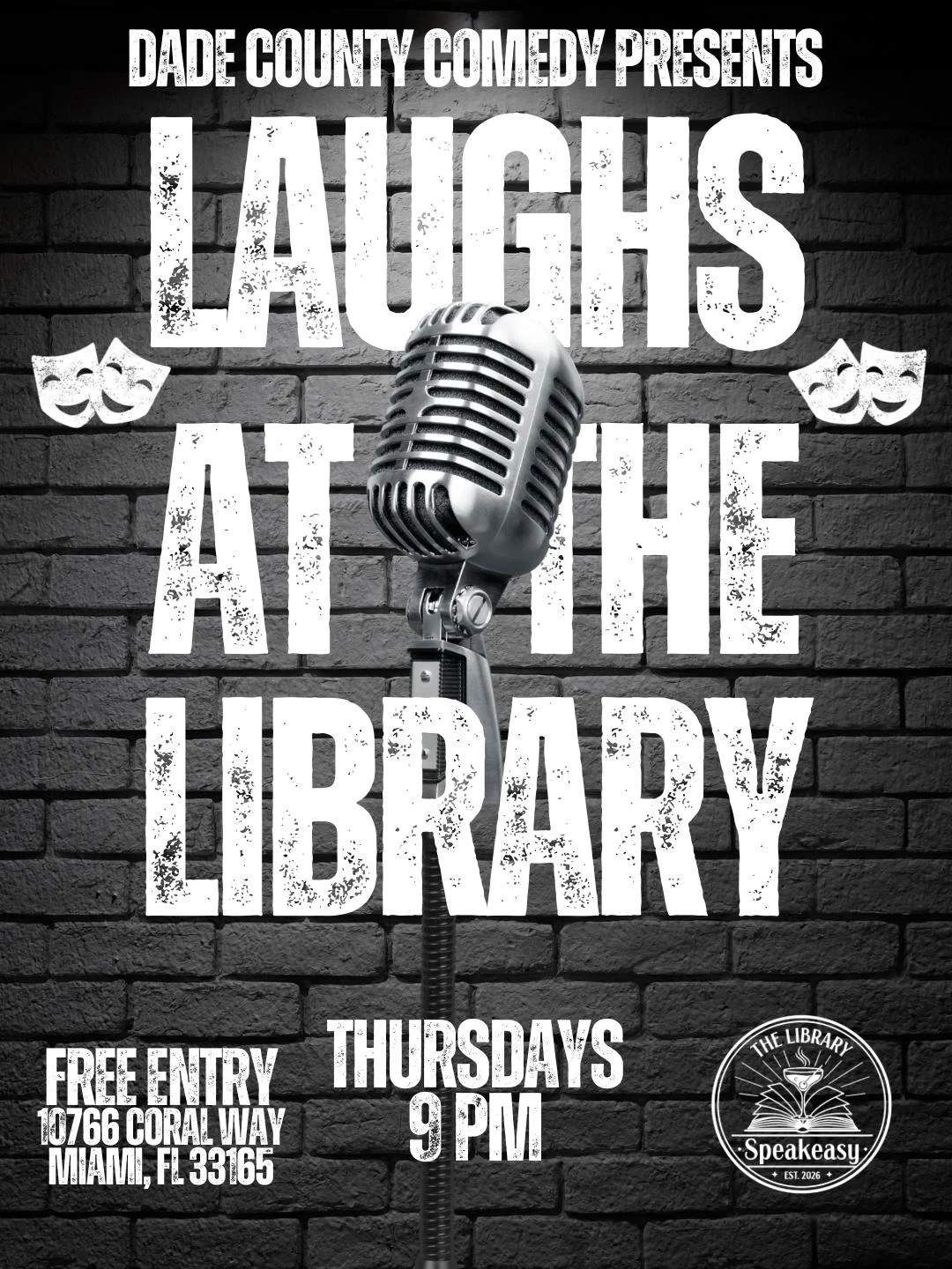 Laughs At The Library Comedy Show
