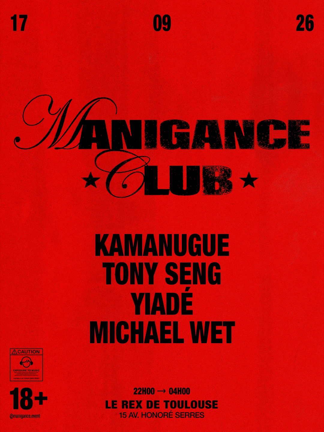 Manigance Club #11