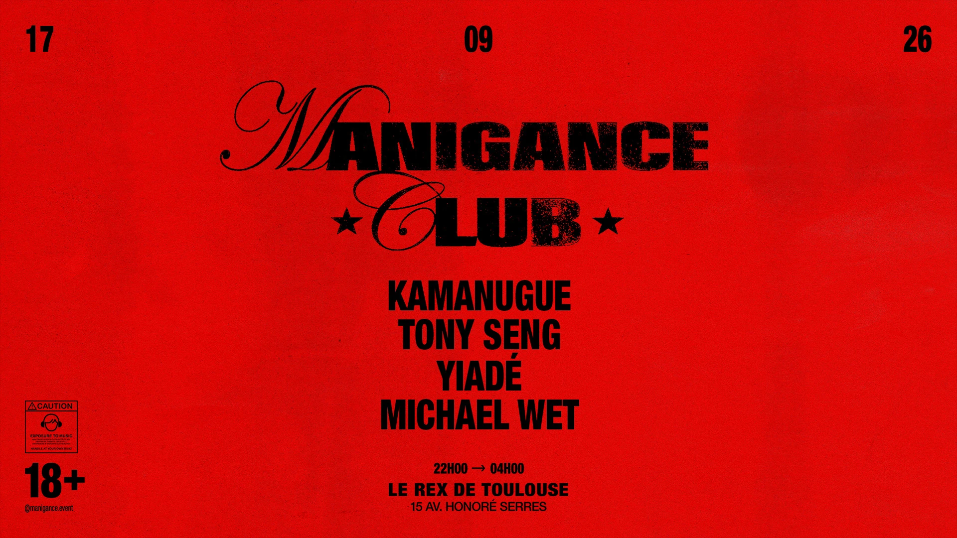 Manigance Club #11