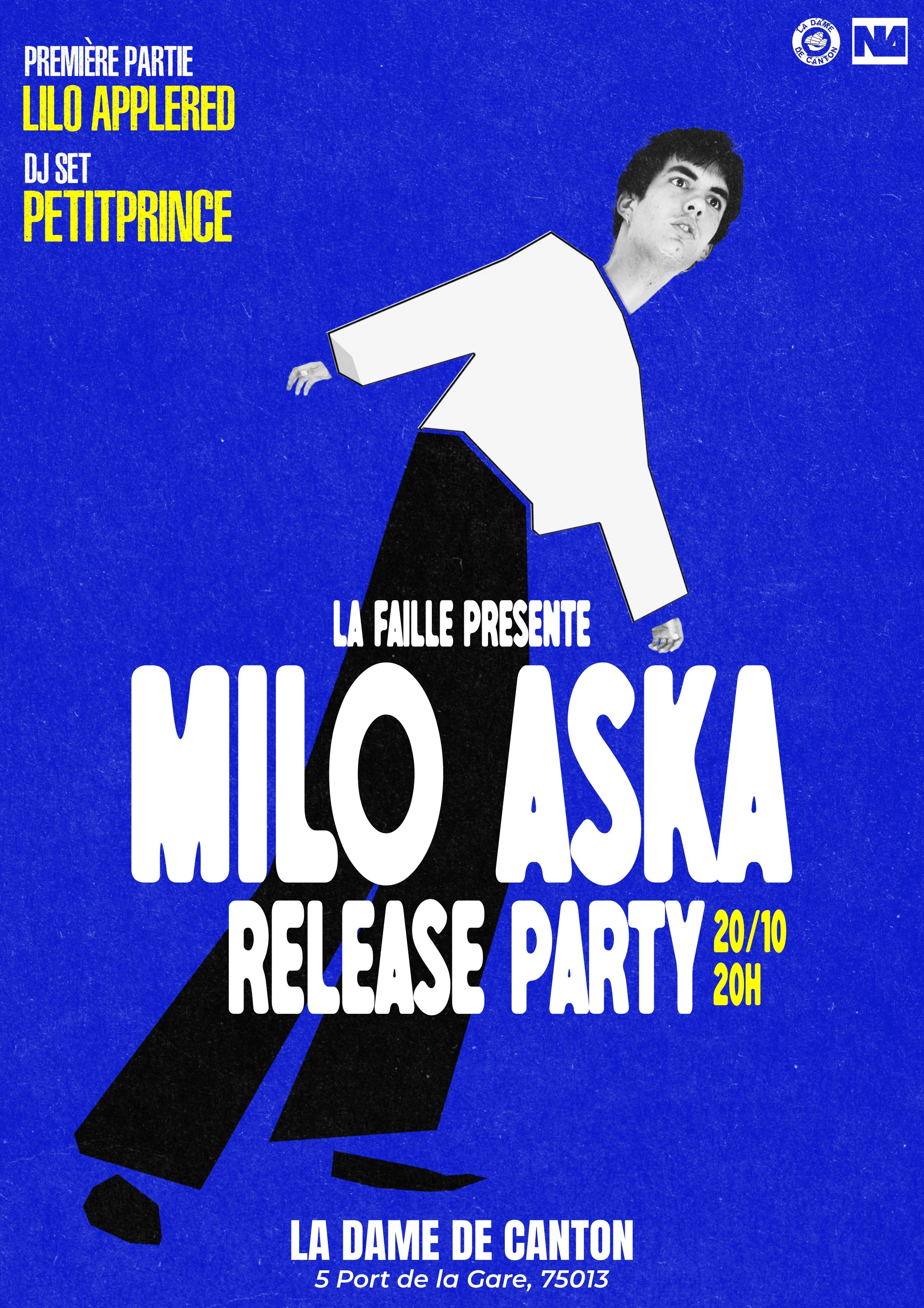 Milo Aska - Release Party X 1ère Partie Lilo Applered