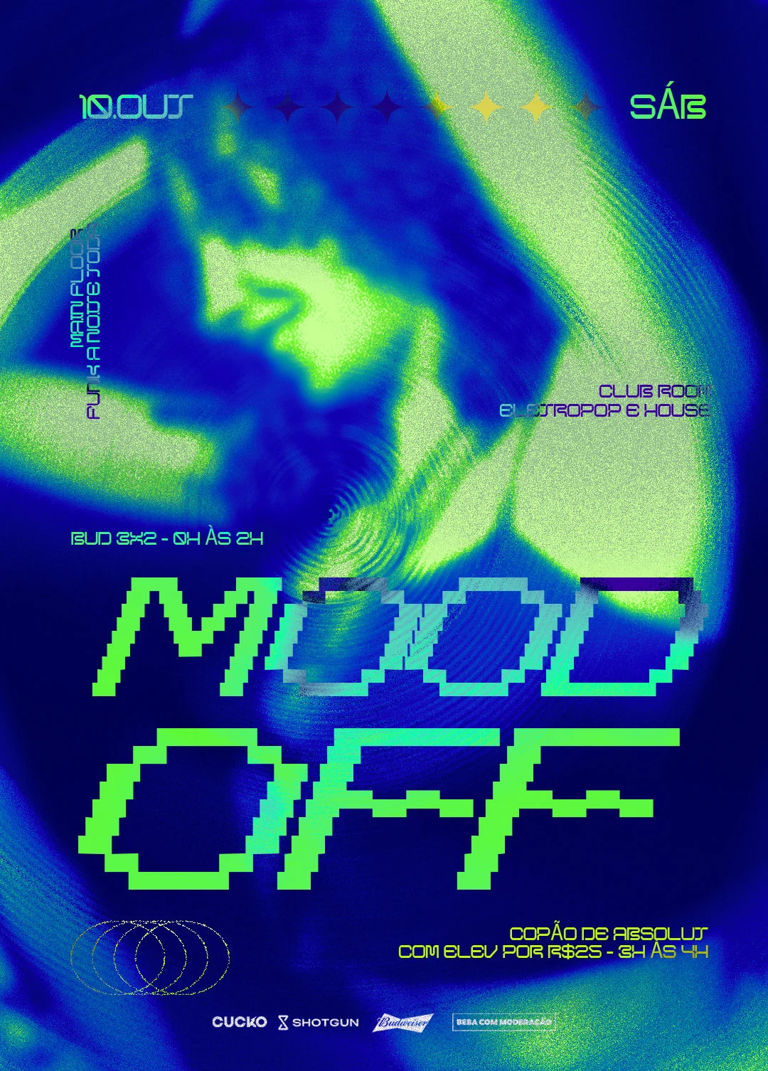 Mood Off :: Funk, House E Eletropop :: 10.10 @Cucko