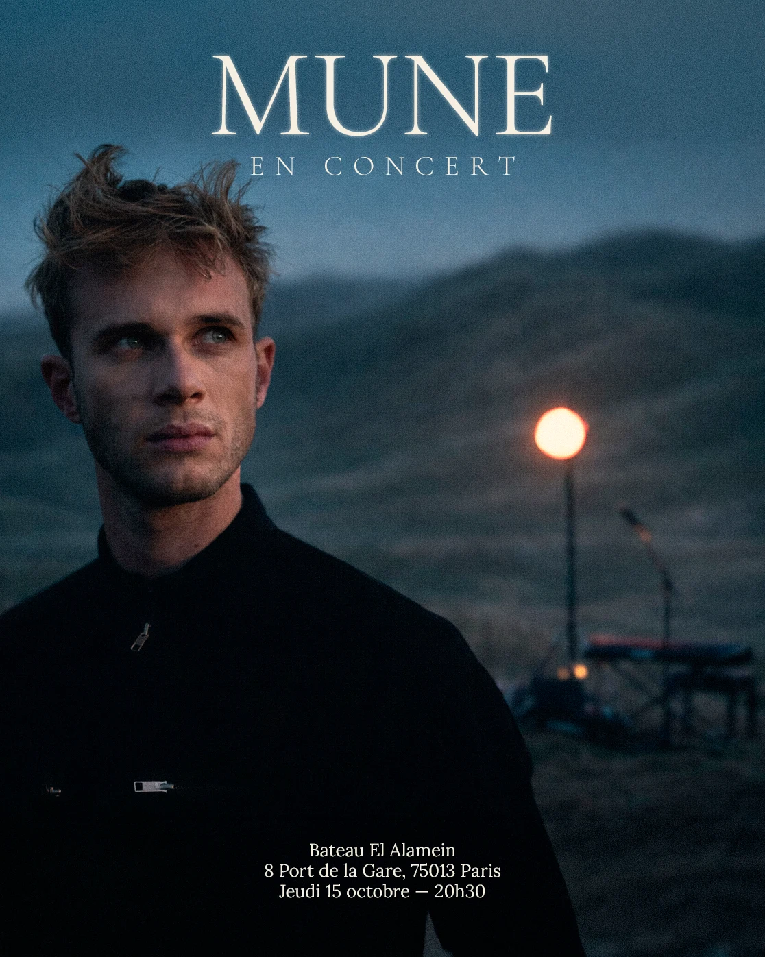 Jeudi 15/10 - Mune Concert