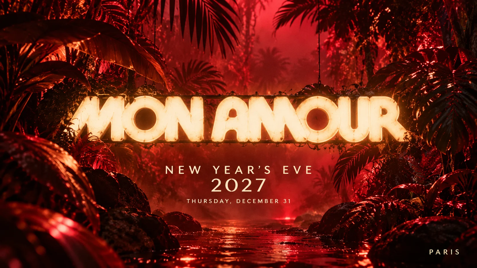 Mon Amour - New Year’S Eve 2027 🌹❤️