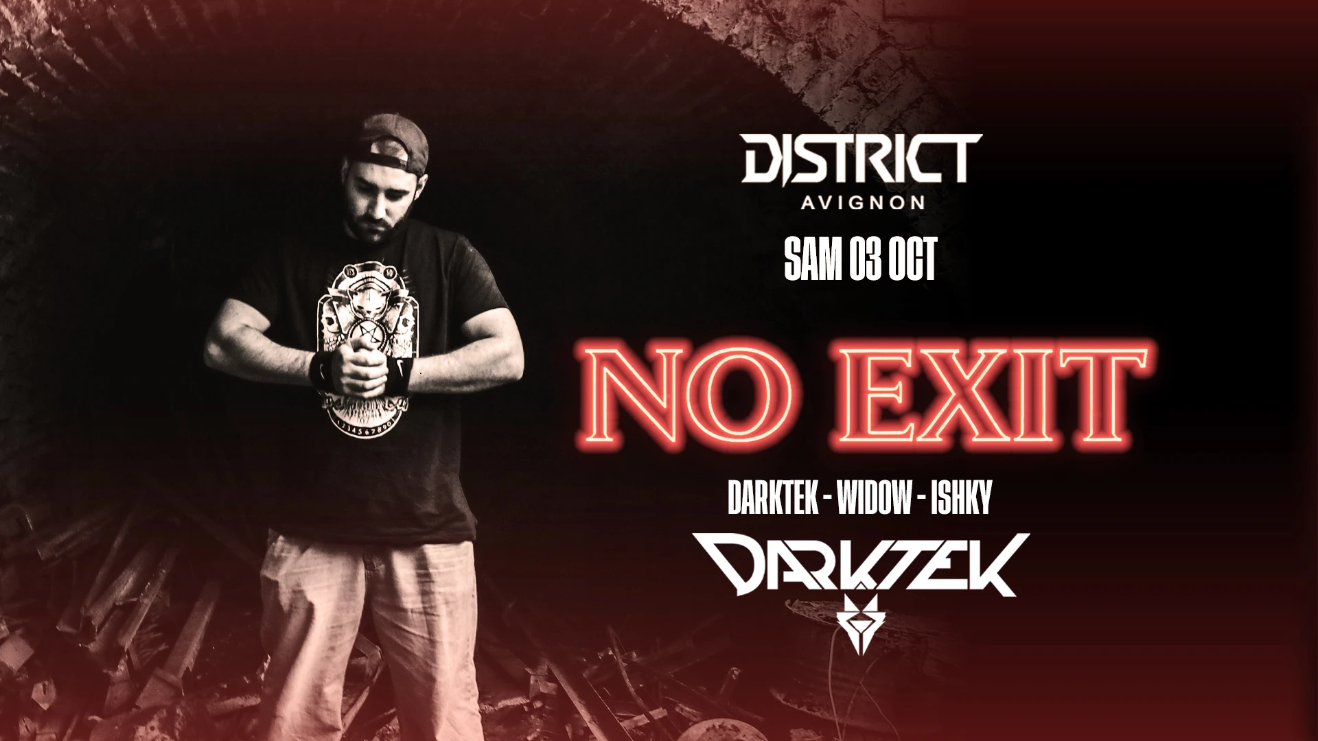 No Exit : (No Bpm Limit) Spécial Guest "Darktek"
