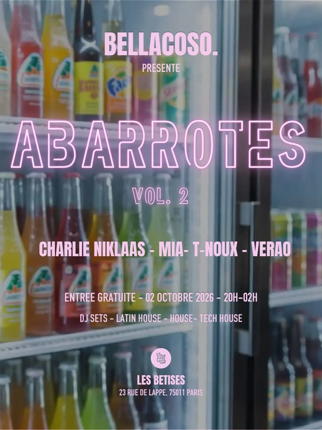 Abarrotes II: Electro & Sabores Frescos By Bellacoso.