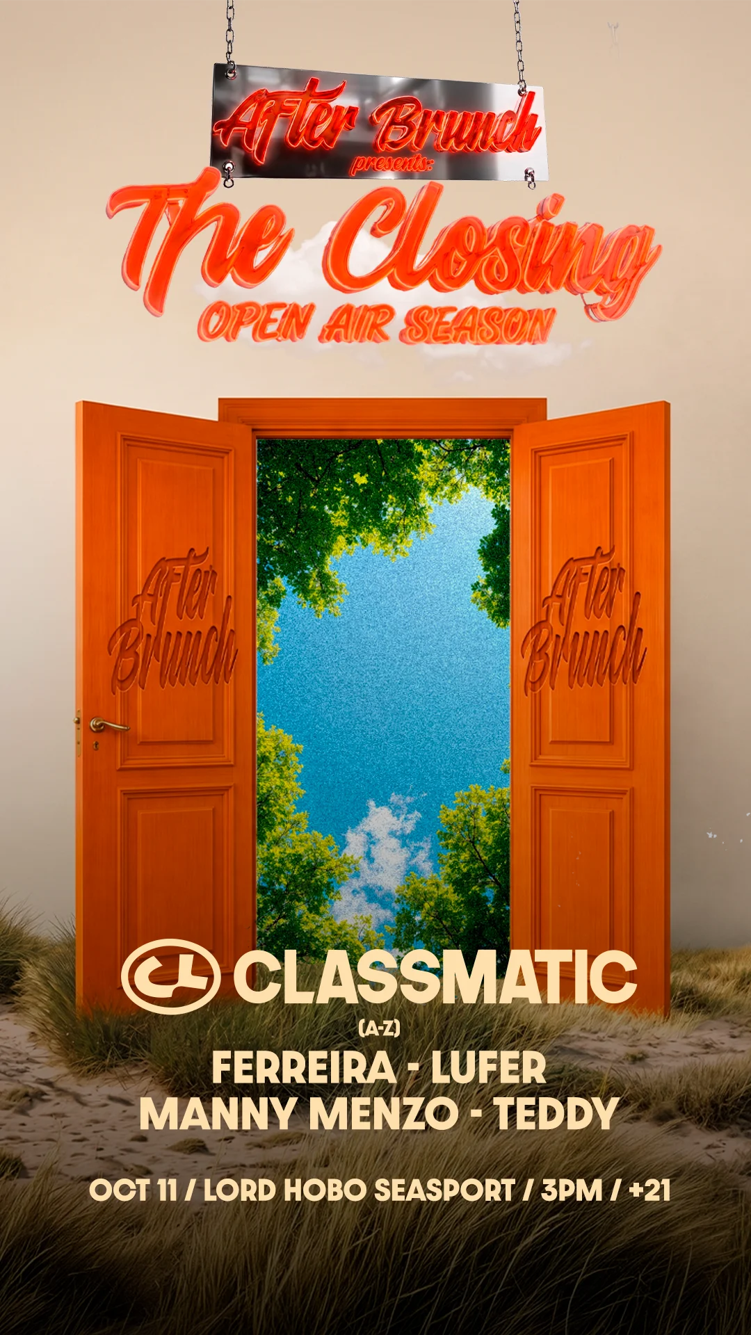After Brunch: The Closing (Open Air) W/ Classmatic