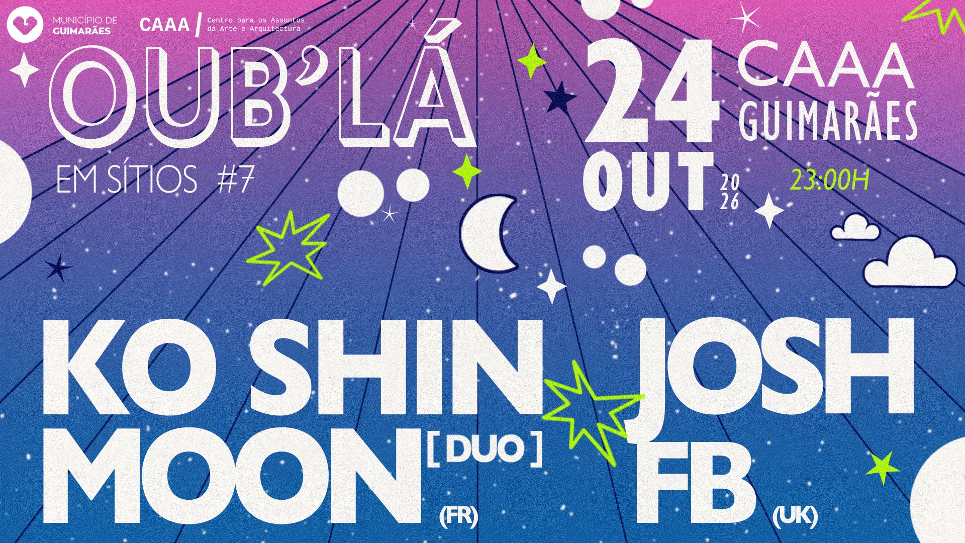 Oub'lá Em Sítios #7 | Ko Shin Moon + Josh Fb