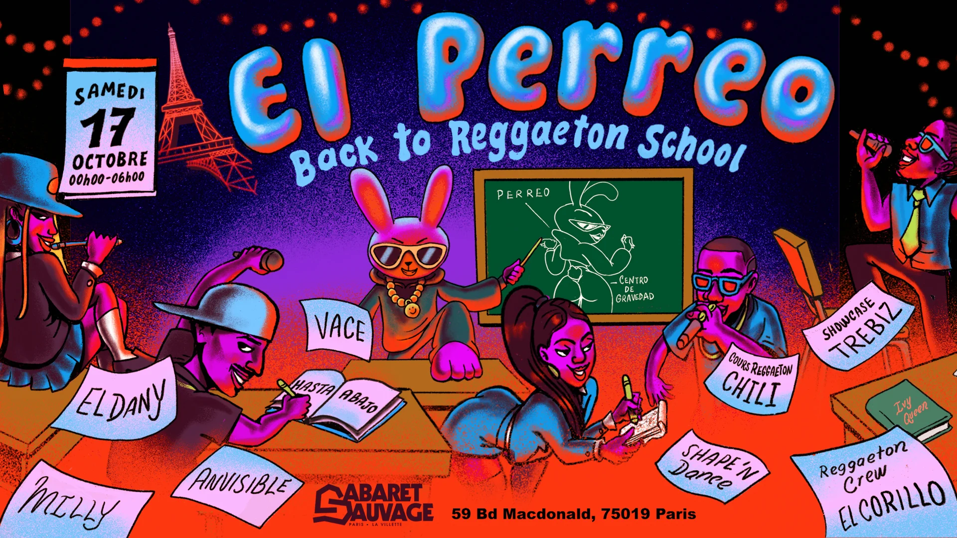 El Perreo ¡ Back To Reggaeton School ! • 17.10.26