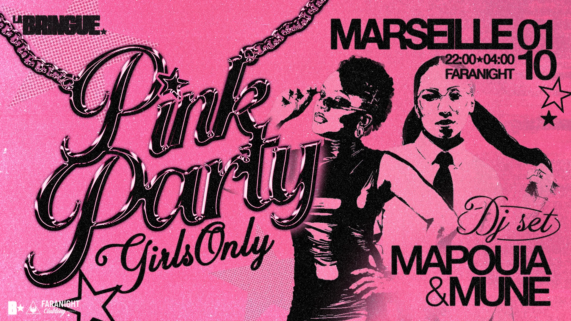 La Bringue - Pink Party - Marseille
