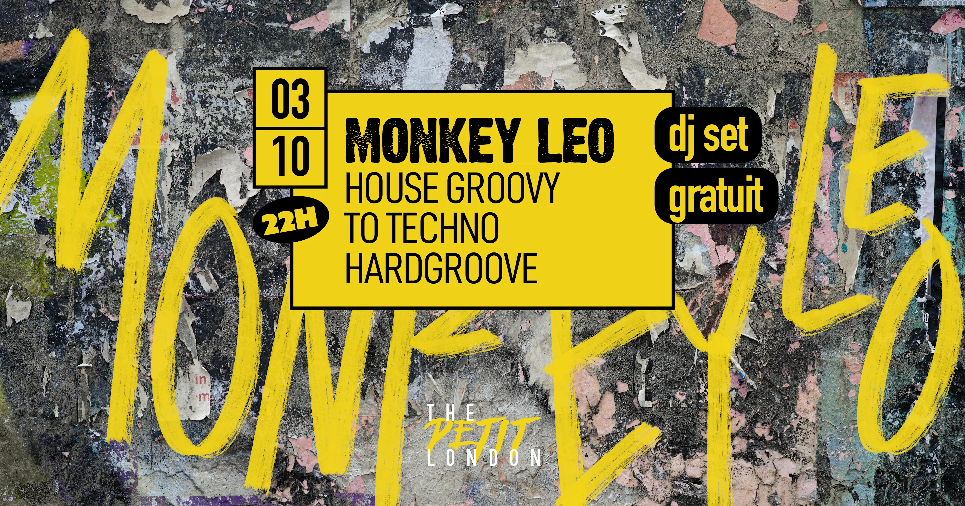 (Groove Tech) Monkey Leo By The Petit London