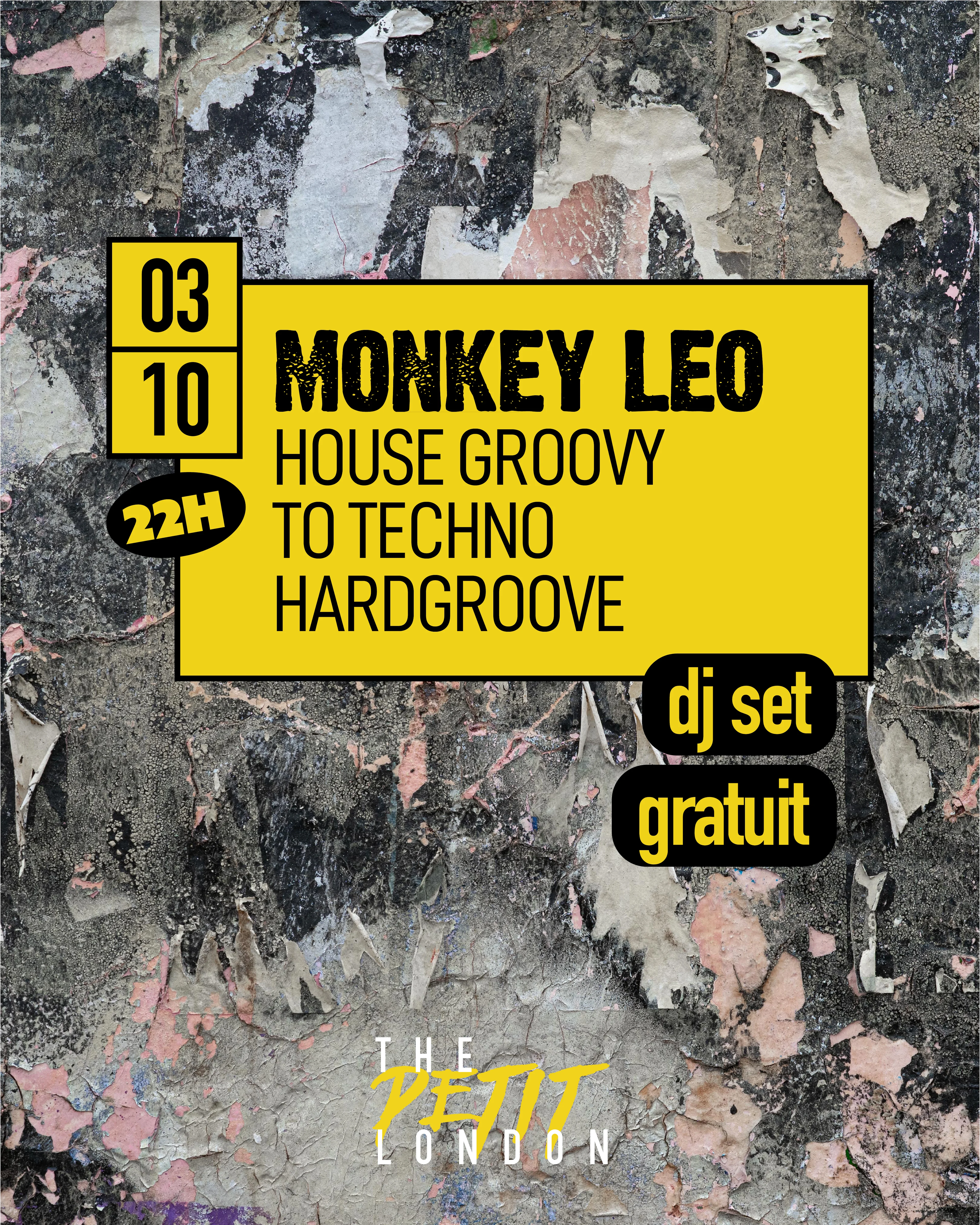 (Groove Tech) Monkey Leo By The Petit London
