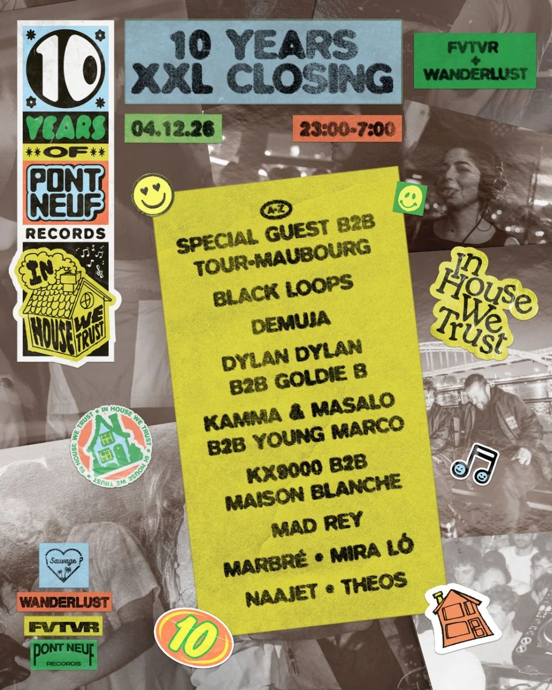Pont Neuf 10 Years Xxl Closing