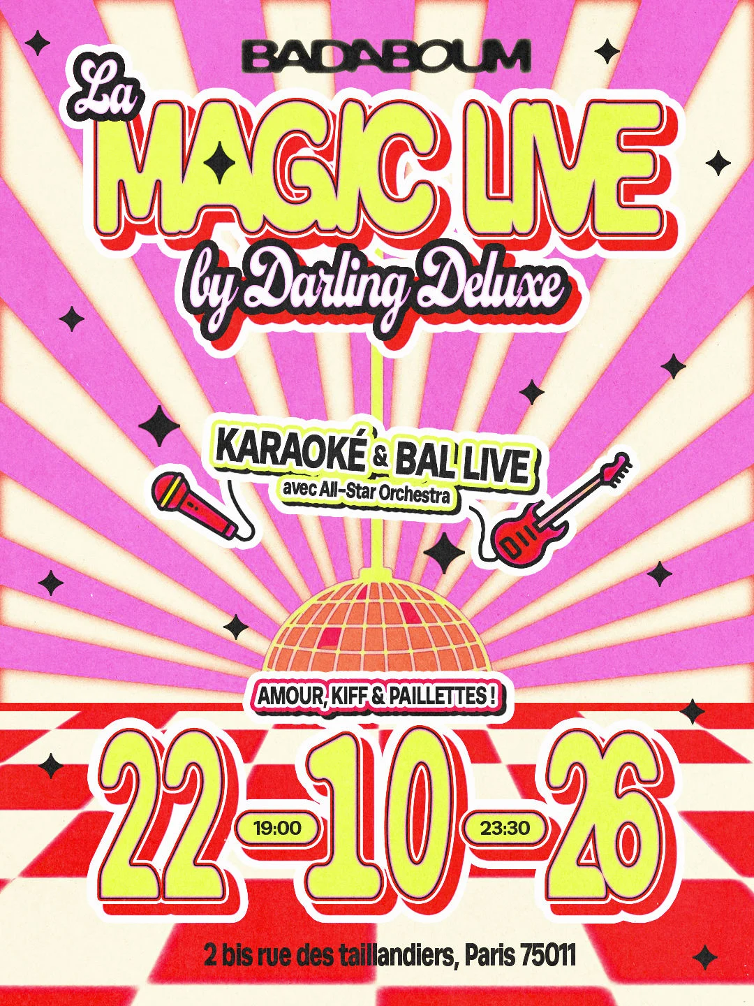 La Magic Live By Darling Deluxe : Karaoké & Bal Live