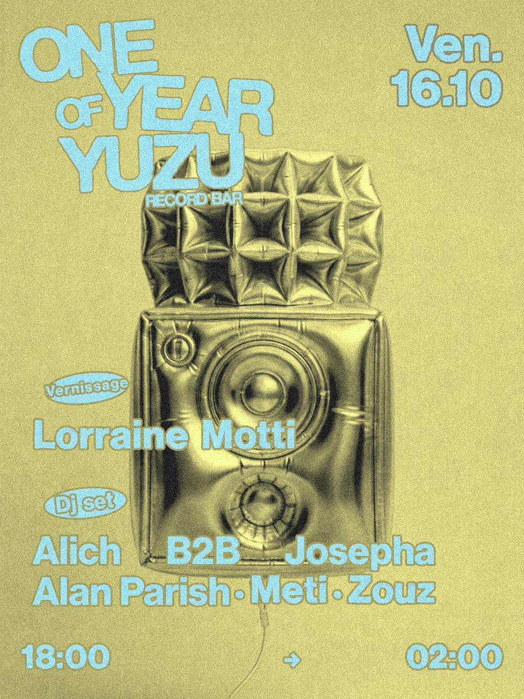 Yuzu Record Bar - One Year Anniversary